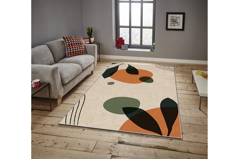 Nunki Wilton-tæppe 160x230 cm Rektangulært - Flerfarvet - Tekstiler - Tæpper - Moderne tæppe - Wiltontæpper