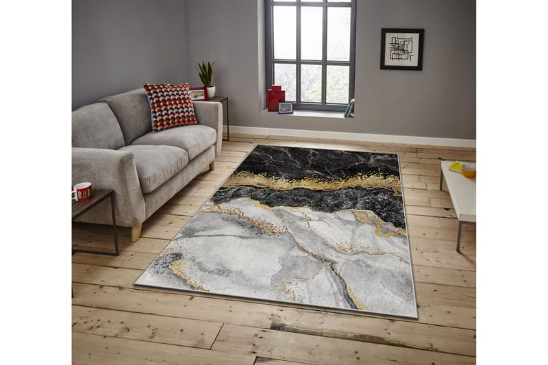 Nunki Wilton-tæppe 80x140 cm Rektangulært - Flerfarvet - Tekstiler - Tæpper - Moderne tæppe - Wiltontæpper