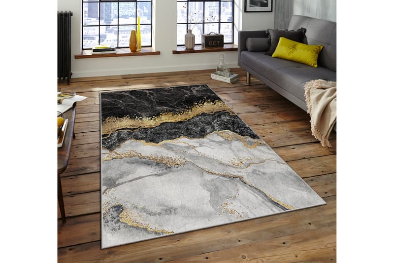Nunki Wilton-tæppe 80x140 cm Rektangulært - Flerfarvet - Tekstiler - Tæpper - Moderne tæppe - Wiltontæpper
