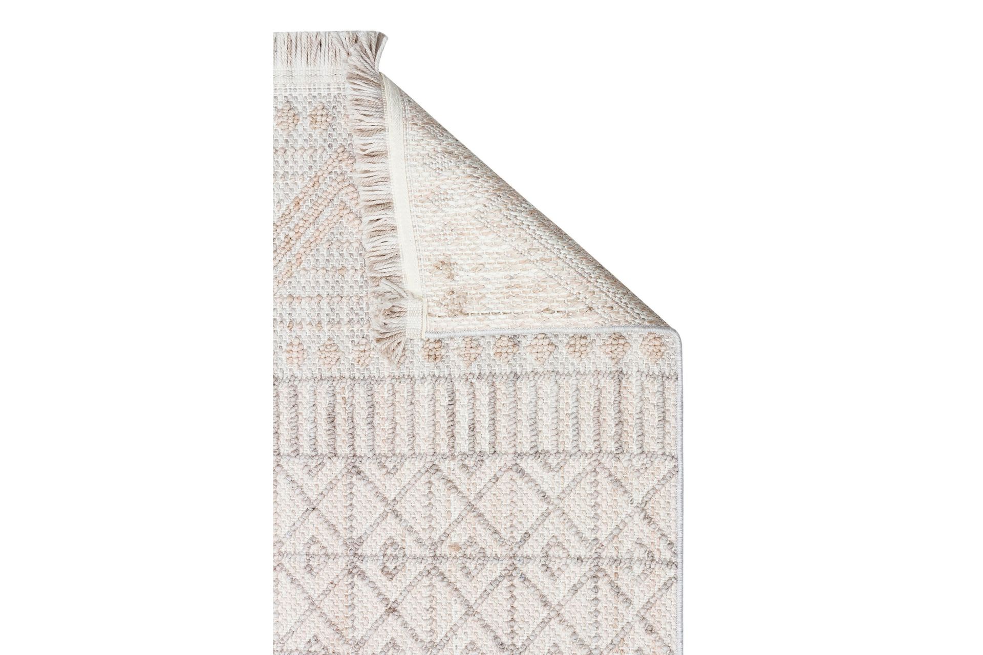 Norihide Wilton-tæppe 160x230 cm Rektangulær - Grå/Beige - Tekstiler - Tæpper - Moderne tæppe - Wiltontæpper
