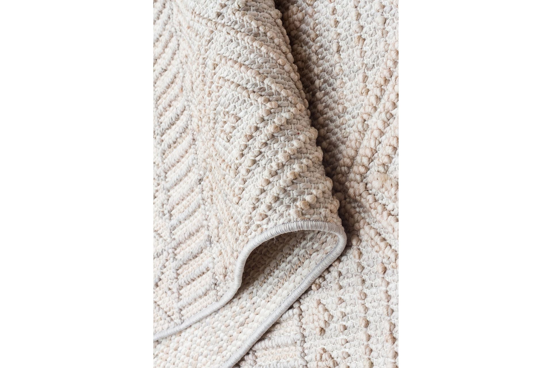 Norihide Wilton-tæppe 160x230 cm Rektangulær - Grå/Beige - Tekstiler - Tæpper - Moderne tæppe - Wiltontæpper