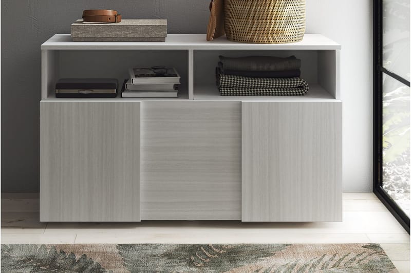Dama Skænk 91x35 cm - Hvid - Opbevaring - Opbevaringsmøbler - Skænke & sideboards