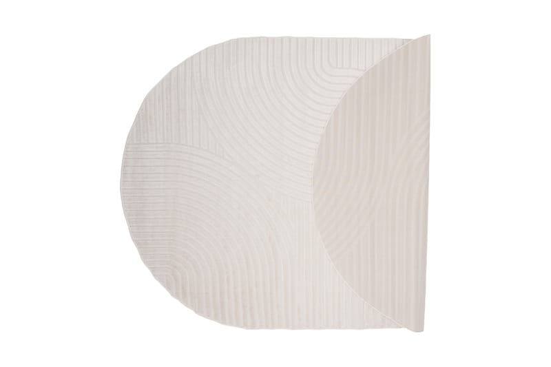 Vince Wilton tæppe 240x340 cm Oval - Hvid - Tekstiler - Tæpper - Moderne tæppe - Wiltontæpper
