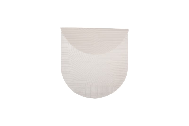 Vince Wilton tæppe 240x340 cm Oval - Hvid - Tekstiler - Tæpper - Moderne tæppe - Wiltontæpper