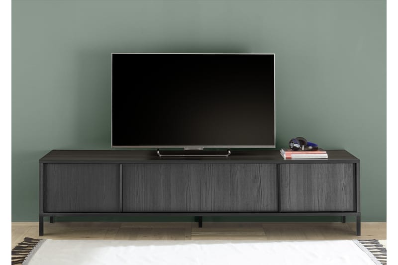 Parona Skænk 206x40 cm - Sort - Opbevaring - Opbevaringsmøbler - Skænke & sideboards