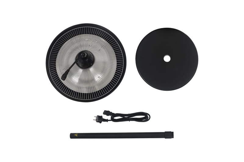 Stående terrassevarmer 1500W Sort - Lyfco - Have - Udendørs miljø - Altan & terrasse - Altanvarmer