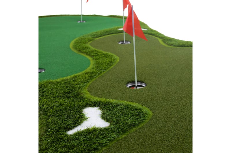 Golfmåtte Pro Dobbelt green og vandhindring 4x2 m Grøn - Lyfco - Sport & fritid - Leg & sport - Sportredskaber & sportsudstyr