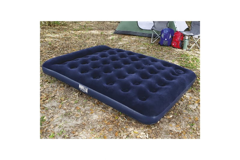 Pavillo Airbed Queen Oppustelig madras med indbygget fodpumpe Blå - Bestway - Møbler - Senge - Madrasser - Luftmadrasser
