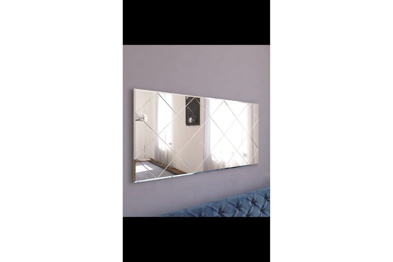 Assa Spejl 60 cm Rektangulær - Hvid - Boligtilbehør - Spejle - Vægspejl