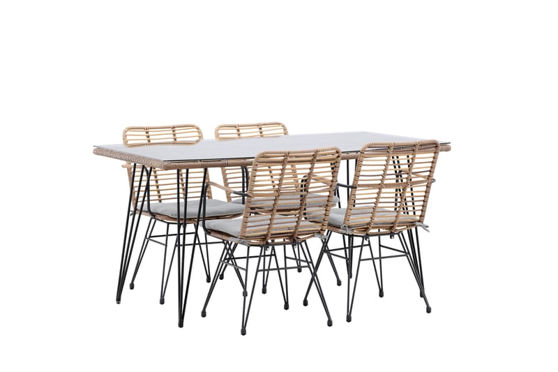 Viga Spisegrupp 160x90cm - Havemøbler - Udendørsgruppe - Havesæt