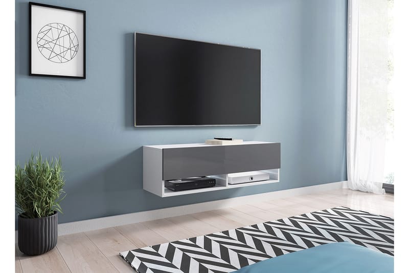 Brya TV-bord 100x32x30 cm - Hvid - TV-borde