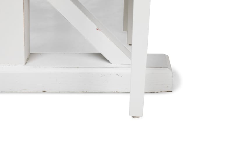 Lyon Udvideligt Spisebordssæt 200 cm med 6 Viktoria Stol - Natur/Hvid/Grå - Spisebordssæt