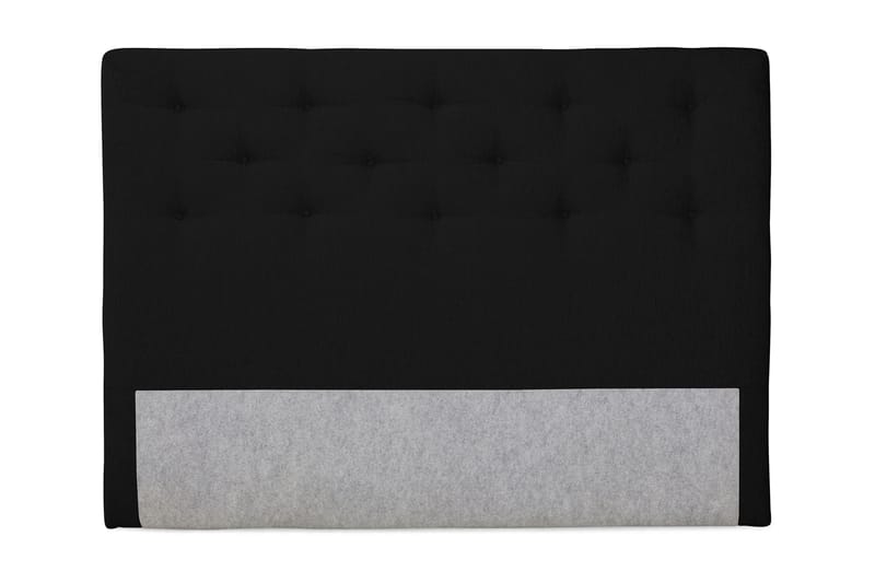Nice Deluxe sengegavl 140 cm - sort - Sengegavle