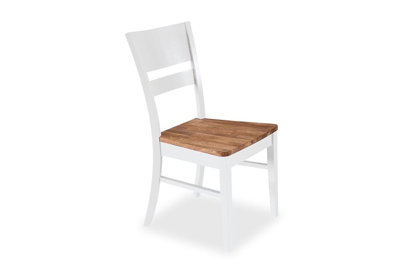 Ilona Spisebordsstol - Hvid/Eg - Spisebordsstole & køkkenstole