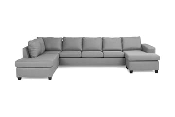 Houston U-sofa Large med Chaiselong Højre