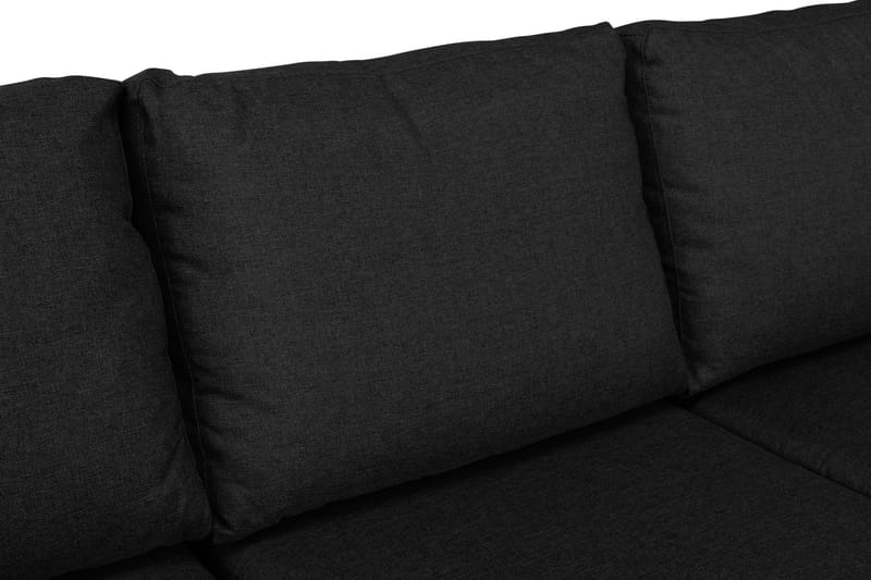 Houston U-sofa Large med Chaiselong Venstre - Mørkegrå - U Sofa