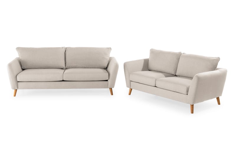 Trend Sofagruppe 2,5+2-Pers - Beige - Howard sofagruppe