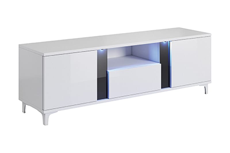 Cryan TV-bord 150 cm - Hvid - TV-borde