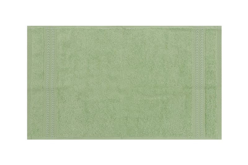 Hobby Håndklæde 30x50 cm 6-pak - Grøn - Håndklæder