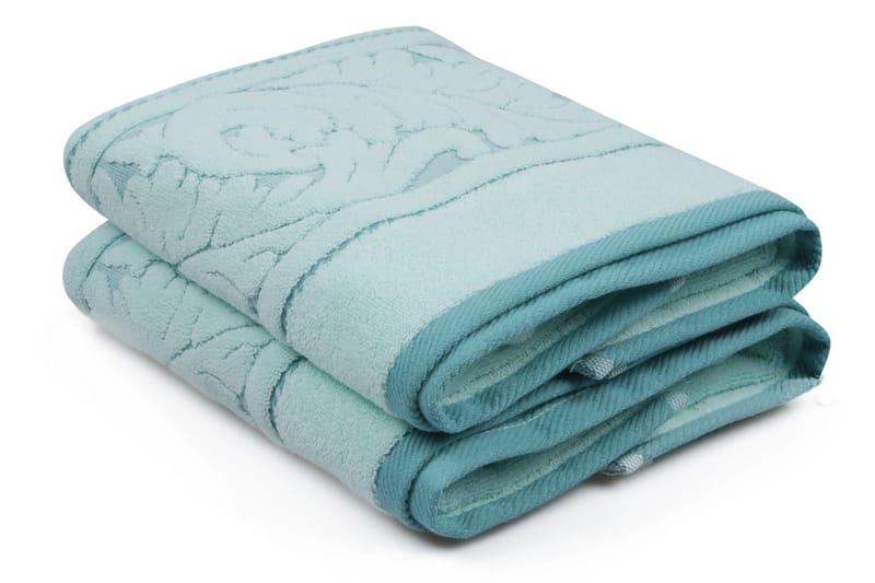 Hobby Håndklæde 50x90 cm 2-pak - Mint - Håndklæder