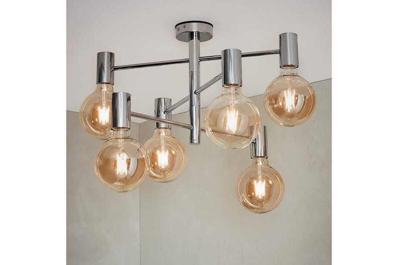 Loftlampe Bathlife Blänka 6L - Krom - Belysning - Badeværelsesbelysning