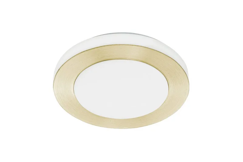 Loftlampe Eglo Led Carpi, Hvid/Messing