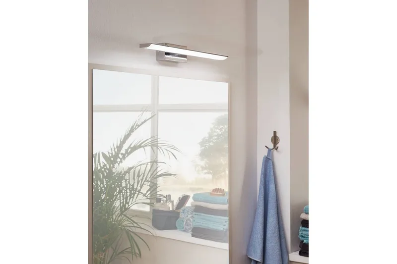 Spejlbelysning Eglo Tabiano 405 mm - Hvid/Krom - Belysning - Badeværelsesbelysning