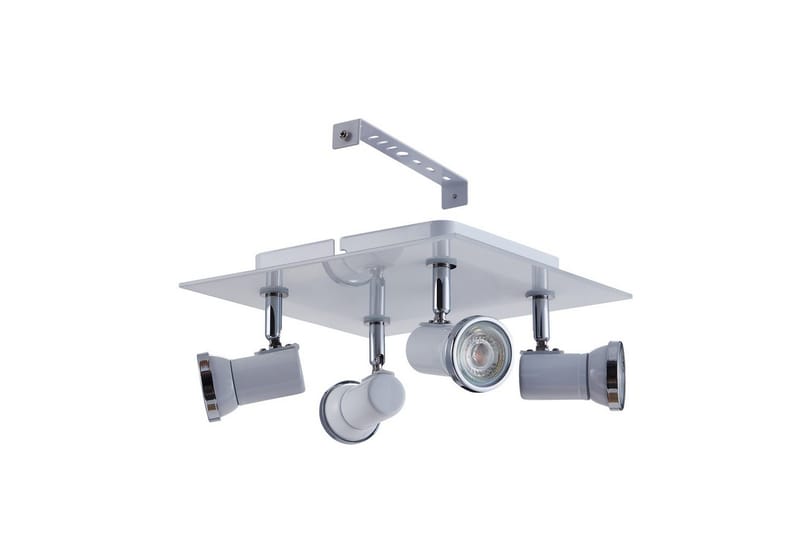 Spotlight Eglo Tamara 1 Kvadrat Hvid, Krom - Hvid/Krom - Belysning - Badeværelsesbelysning