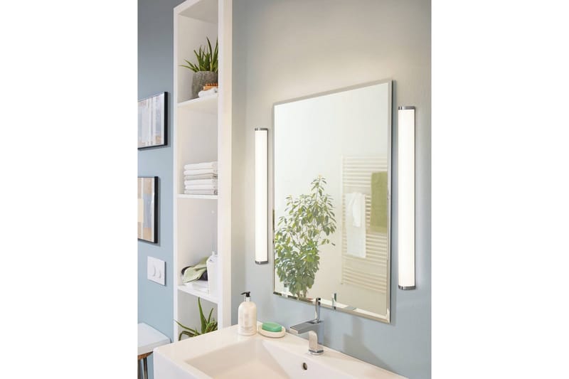 Væglampe/Taklampe Eglo Gita 2 900 mm - Hvid/Krom - Belysning - Badeværelsesbelysning