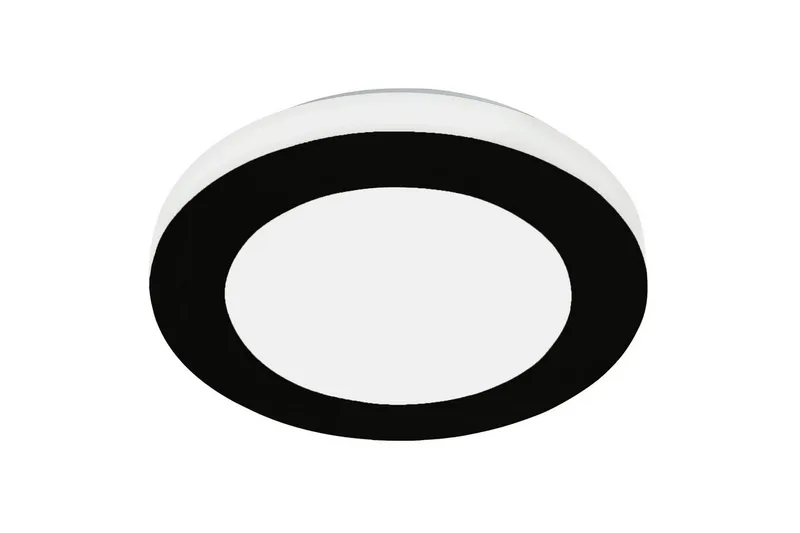 Væglampe/Taklampe Eglo Led Carpi 300 mm, Sort, Hvid - Hvid/Sort - Belysning - Badeværelsesbelysning