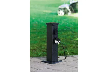 Haveudtag Eglo Park 4 Sort - Sort - Belysning - Elmateriale & energi - El udendørs