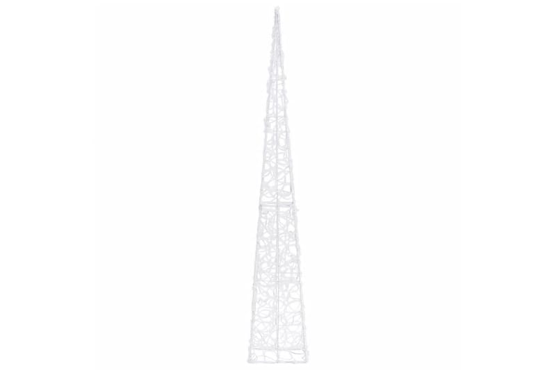 dekorativ LED-lyskegle 120 cm akryl kold hvid - Belysning - Julebelysning - Øvrig julebelysning