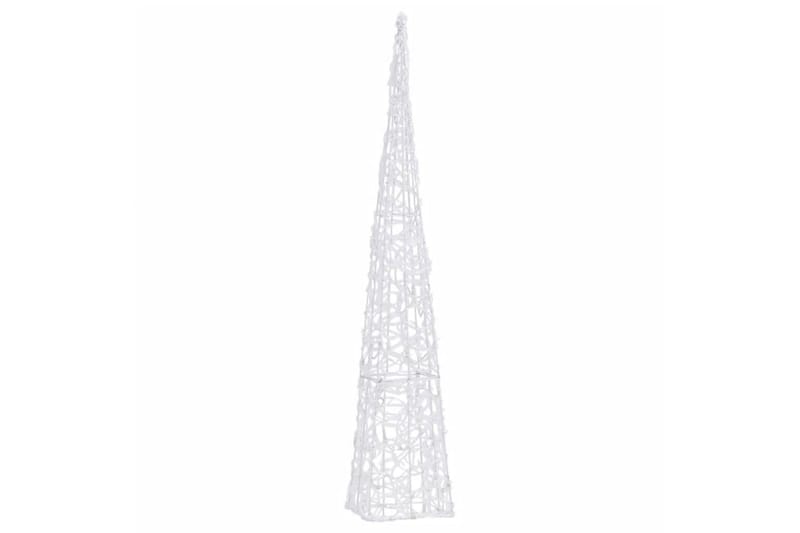 dekorativ LED-lyskegle 90 cm akryl varm hvid - Belysning - Julebelysning - Øvrig julebelysning
