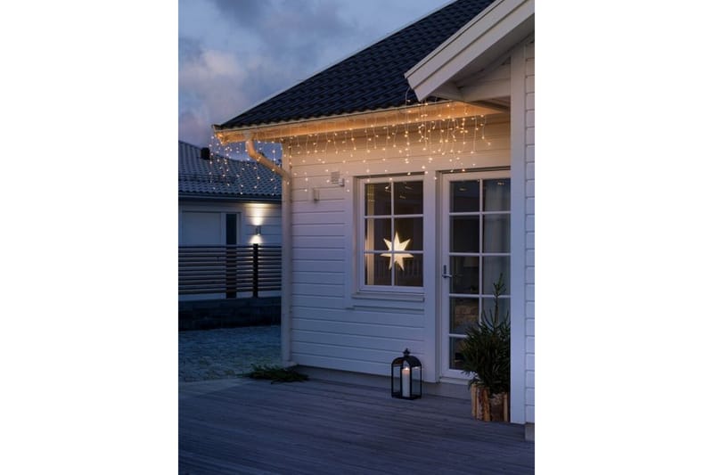 Istapskæde 200 frostet LED Hvid - Kunstsmede - Øvrig julebelysning - Lyskæde