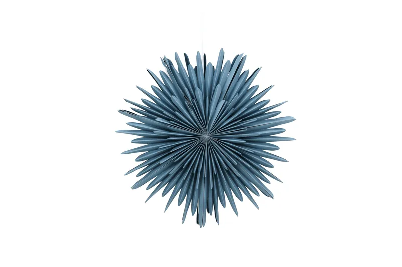 Sälen Adventsstjerne / Julelampe 60 cm, Grå / Blå