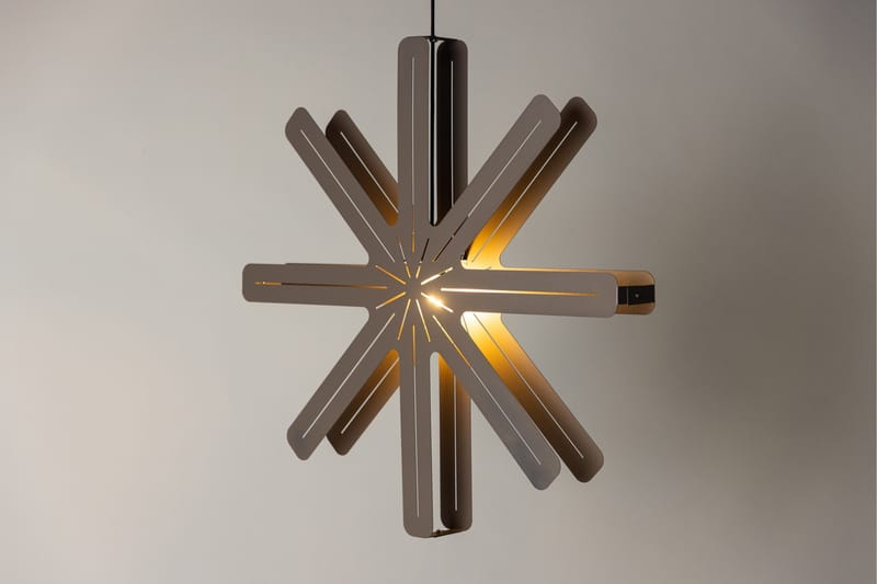 Säfsen Adventsstjerne / Julelampe 80 cm - Mokka - Belysning - Julebelysning - Julelamper