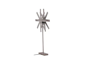 Säfsen Adventsstjerne / Julelampe 40 cm - Mokka - Belysning - Julebelysning - Julestjerne - Julestjerne på fod