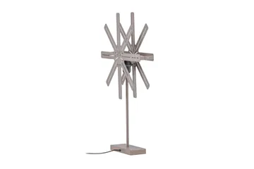 Säfsen Adventsstjerne / Julelampe 40 cm - Brun - Belysning - Julebelysning - Julestjerne - Julestjerne på fod