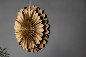 Järvsön Adventsstjerne / Julelampe 60 cm - Brun - Belysning - Julebelysning - Julestjerne