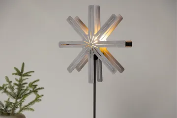 Säfsen Adventsstjerne / Julelampe 40 cm - Mokka - Belysning - Julebelysning - Julestjerne - Julestjerne på fod