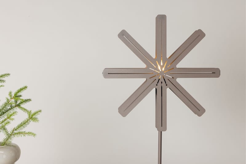 Säfsen Adventsstjerne / Julelampe 40 cm - Brun - Belysning - Julebelysning - Julelamper
