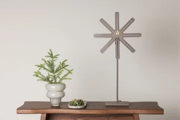 Säfsen Adventsstjerne / Julelampe 40 cm - Mokka - Belysning - Julebelysning - Julestjerne - Julestjerne på fod