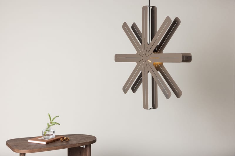 Säfsen Adventsstjerne / Julelampe 80 cm - Mokka - Belysning - Julebelysning - Julelamper