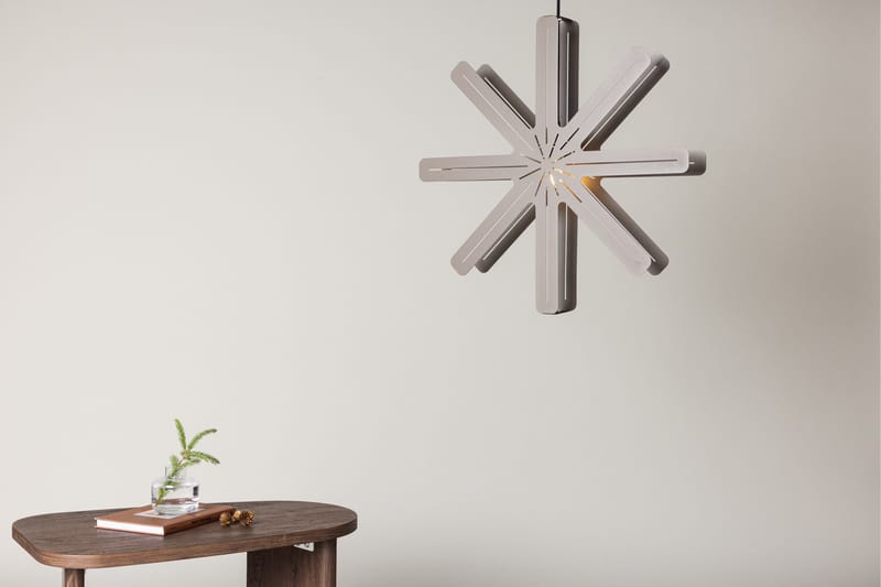 Säfsen Adventsstjerne / Julelampe 60 cm - Mokka - Belysning - Julebelysning - Julelamper