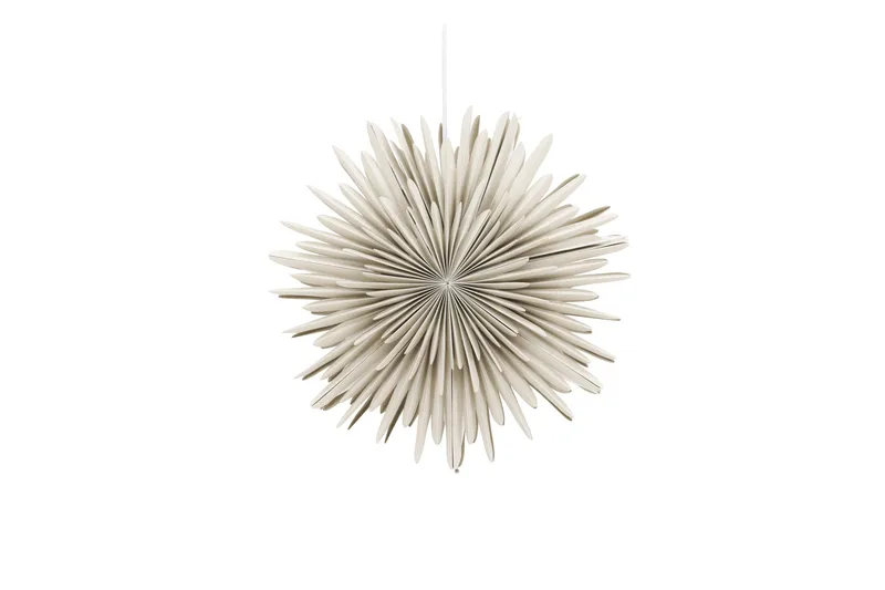 Sälen Adventsstjerne / Julelampe 46 cm, Beige