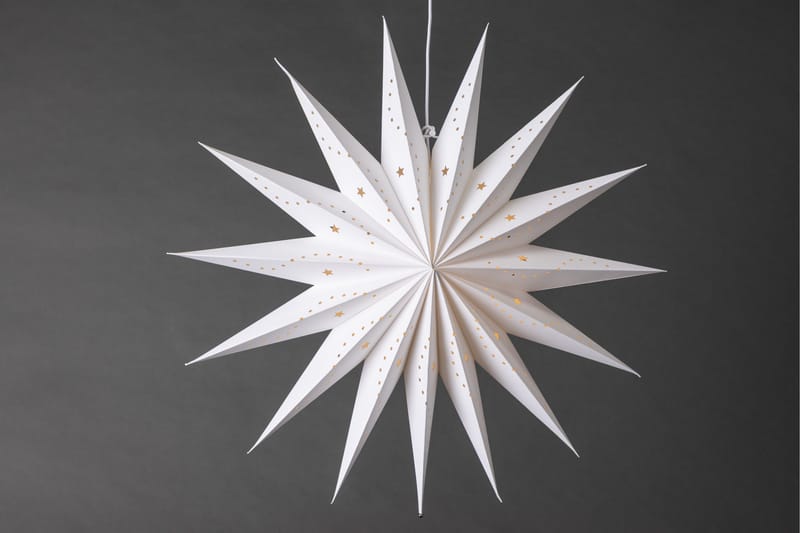 Lindvallen Adventsstjerne / Julelampe 60 cm - Hvid - Belysning - Julebelysning - Julelamper