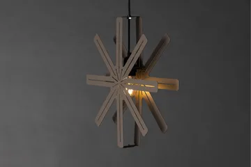 Säfsen Adventsstjerne / Julelampe 40 cm - Mokka - Belysning - Julebelysning - Julelamper