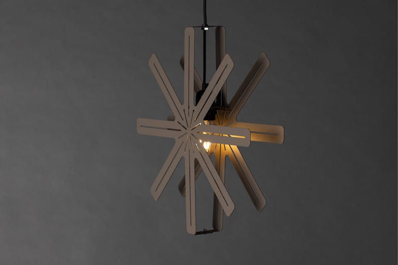Säfsen Adventsstjerne / Julelampe 40 cm - Mokka - Belysning - Julebelysning - Julelamper