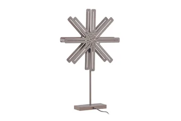 Säfsen Adventsstjerne / Julelampe 40 cm - Brun - Belysning - Julebelysning - Julestjerne - Julestjerne på fod