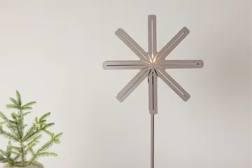 Säfsen Adventsstjerne / Julelampe 40 cm - Mokka - Belysning - Julebelysning - Julestjerne - Julestjerne på fod